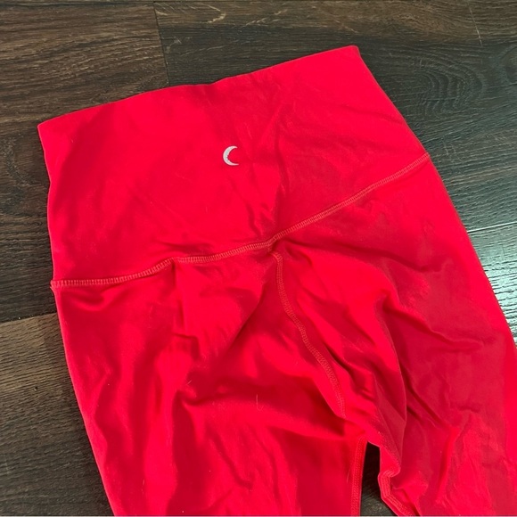 ZYIA Active Red Capri Leggings Yoga Pants - Womens size 4 - Picture 7 of 7